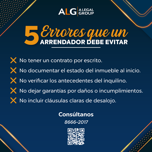 5 Errores que un arrendador debe evitar