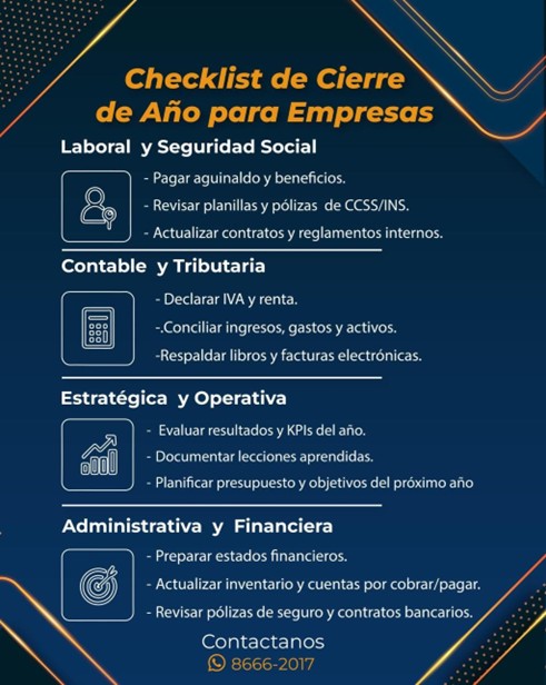 Checklist de Cierre de Año para Empresas